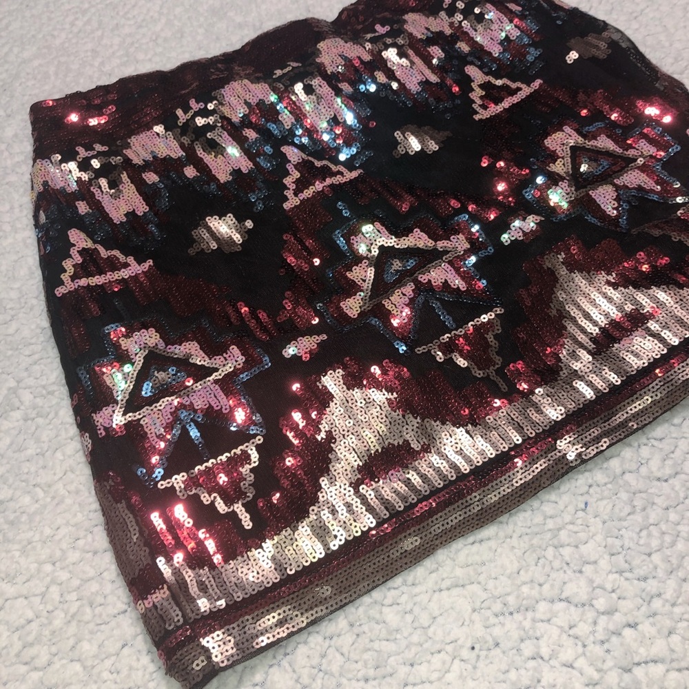 Shimmer Party Skirt